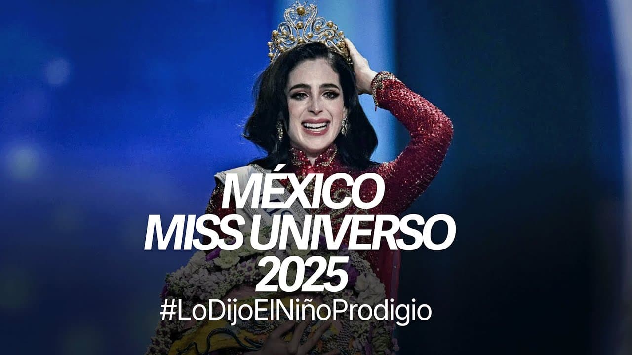 #LoDijoElNiñoProdigio | ¡México, #MissUniverse!