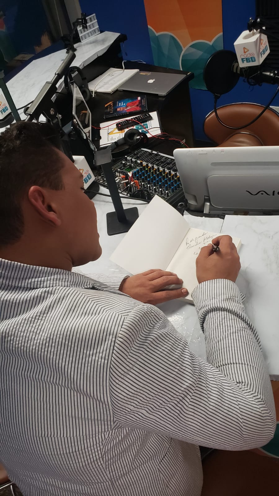 Víctor Florencio con audiencia