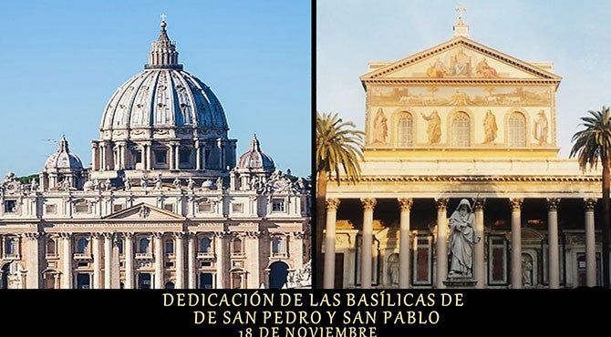 Dedicación de las basílicas de San Pedro y San Pablo, Apóstoles