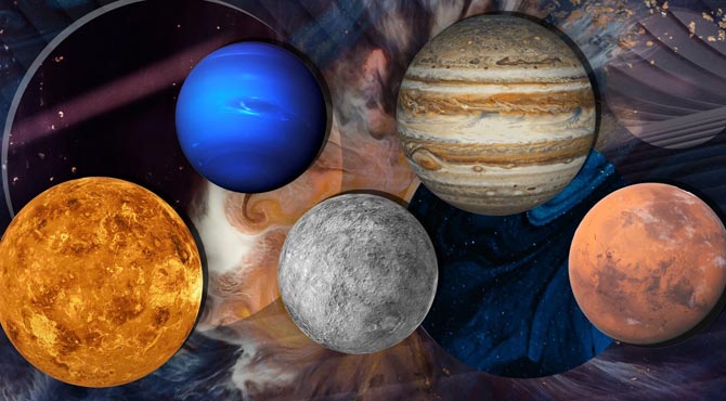 Stellium en Aries: 4 planetas y la luna