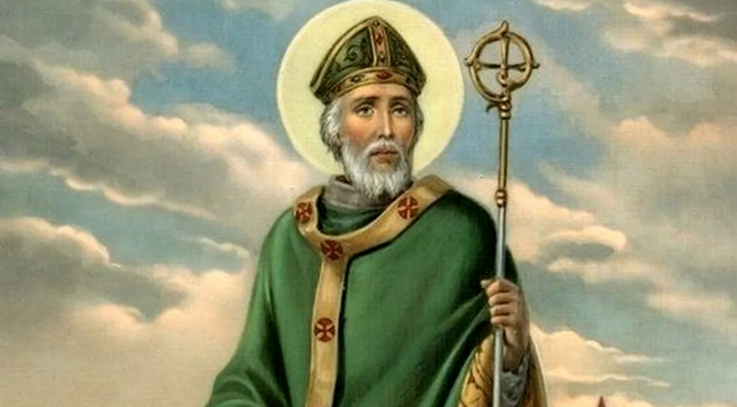 San Patricio: Pídele suerte. Enciéndele su vela verde