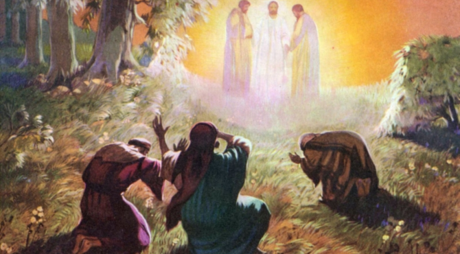 Transfiguración del Señor: Agradece a Jesús por el perdón de tus pecados
