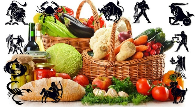 Los alimentos que más favorecen al organismo según cada signo zodiacal
