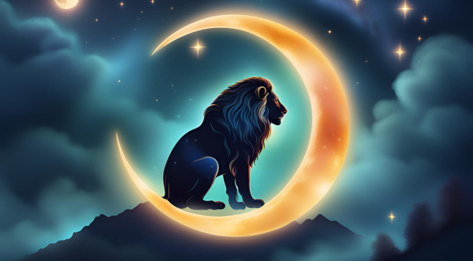 Luna Nueva en Leo