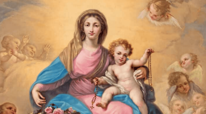 Ritual para honrar a Nuestra Señora del Rosario