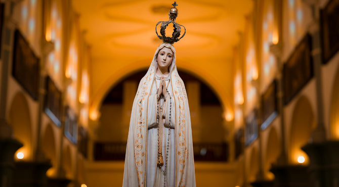 Ritual en honor a la Virgen de Fátima