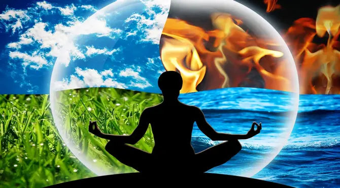 El poder de los cuatro elementos en tu vida diaria: tierra, agua, aire y fuego como guías espirituales